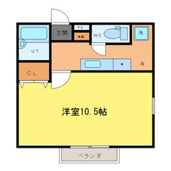 佐古駅 徒歩14分 1階の物件間取画像